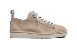 SCARPA ALLACCIATA P01 DONNA IN SUEDE FOG